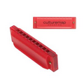 Translucent Red Harmonica